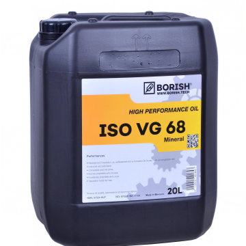 HUILE DE TRANSMISSION ISO VG68 HLP BORISH 